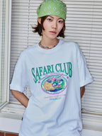 CPGN Safari Club Short Sleeve T-Shirt White