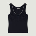 GROVE IKA SLEEVELESS TOP (NAVY)