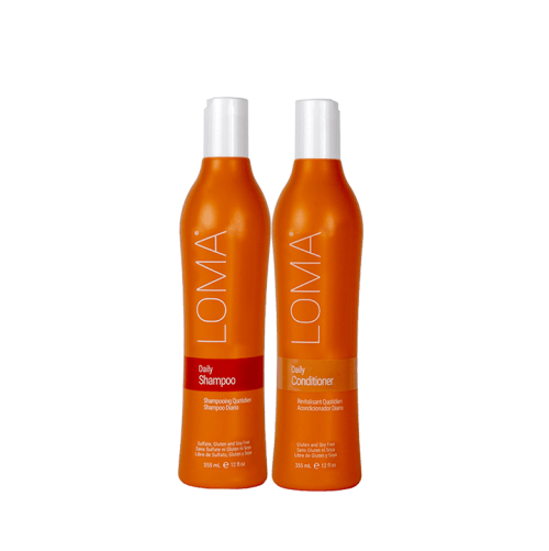 LOMA Daily Shampoo & Conditioner 355ml Set