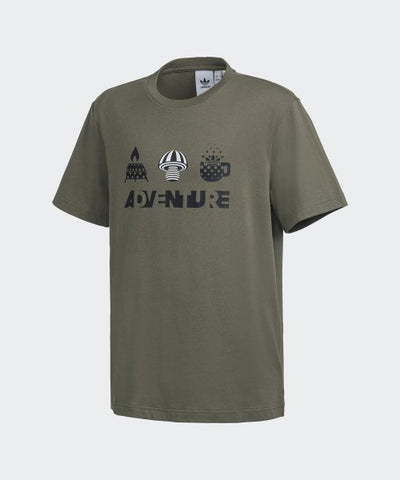 ADIDAS T-Shirt Olive