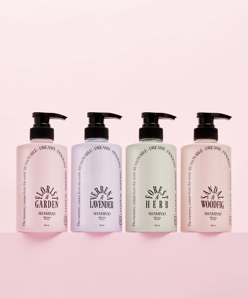 ODID [Set of 2] Milk Protein Intensive Shampoo 4 types 500ml+500ml