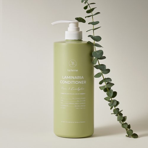 LA FERME Laminaria Conditioner Pine & Eucalyptus 1000ml + La Ferme Sachet 6 types provided