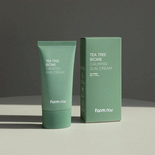 FARMSTAY FARMSTAY Tea Tree Biome Calming Sun Cream 50ml SPF50