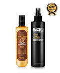 DASHU SET Classic Style Grooming Tonic Pump 200ml + Ultra Holding Scalp Spray 200ml