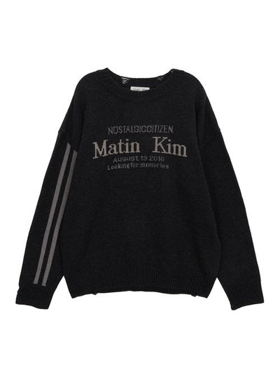 MATIN KIM Knitwear Pullover ONE SIZE