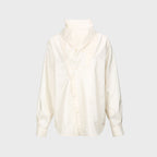 YCH SCARF BLOUSE IVORY (W23BL305IV)