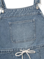 NORDISK NORDISK Denim Overall Shorts - W_Sky BLUE_OWM25333SB