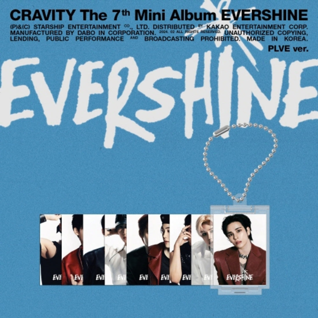 CRAVITY - 7th Mini Album [EVERSHINE] (PLVE ver.)