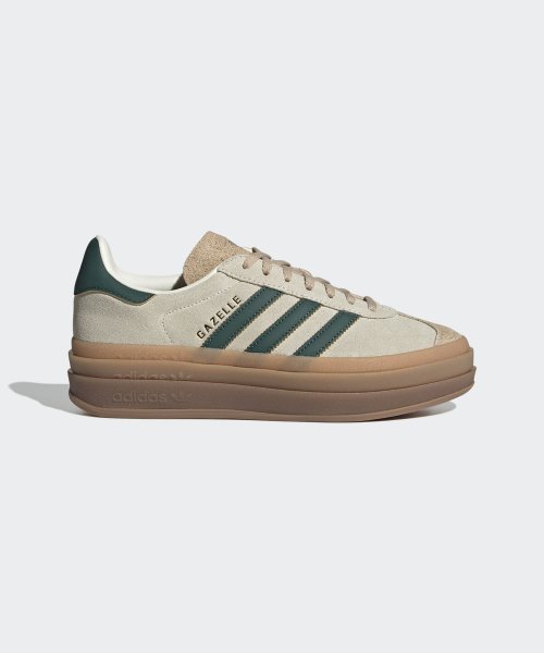 ADIDAS Gazelle Bold Beige:Green
