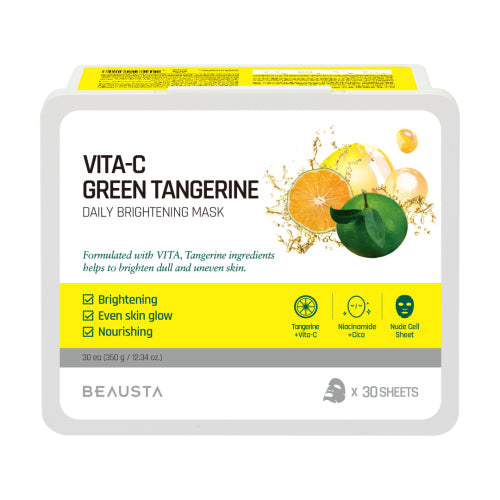 BEAUSTA BEAUSTA Vita C Green Tangerine Daily Radiance Mask