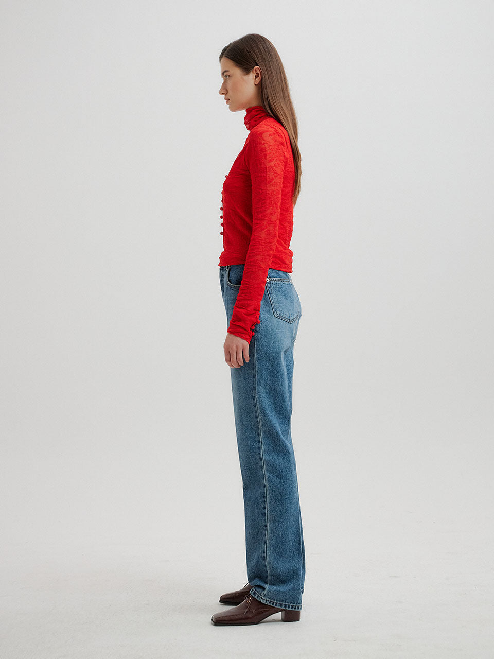EENK EENK TENIM Classic Denim Pants - Blue