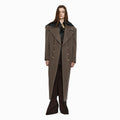 YCH DOUBLE LAYERED PANTS BROWN (W24PT5021BR)