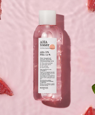 [Dry dead skin care] Pink Grapefruit Aha Toner