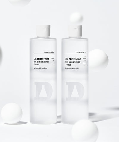 PH balancing toner (normal to dry skin) 300ml duo set