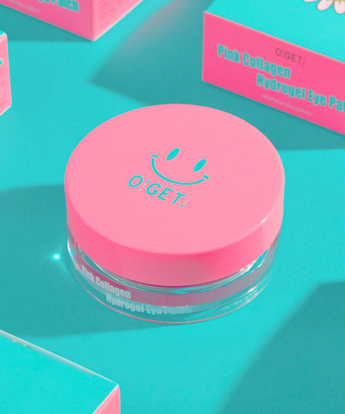 OGET OGET Pink Collagen Hydrogel Eye Patch 32 sheets