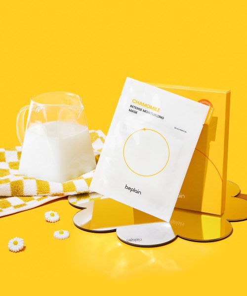 BEPLAIN BEPLAIN Chamomile Intense Moisturizing Mask 5 sheets