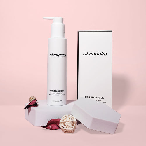 GLAMPALM Camellia Vitamin Oil 123ml Daily Care Beauty Salon Essence