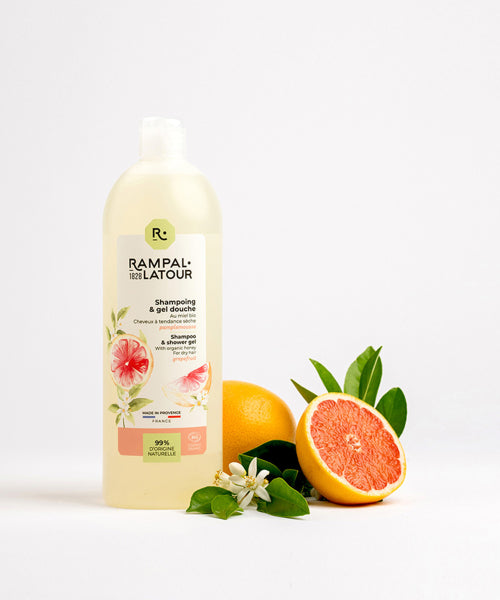 RAMPAL LATOUR Shampoo Indush Honey Grapefruit 1L (Shampoo & Shower Gel)