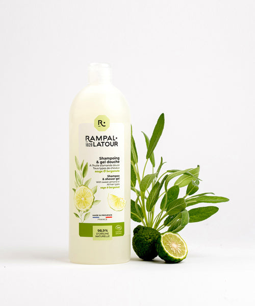 RAMPAL LATOUR Shampoo Indush Sage Bergamot 1L (Shampoo & Shower Gel)