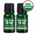 SECRETPLANT Organic Vegan Tea Tree Oil 100 [2 packs]
