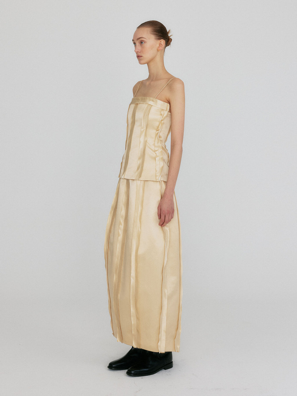 EENK ZENNY Fitted Sleeveless Top - Yellow