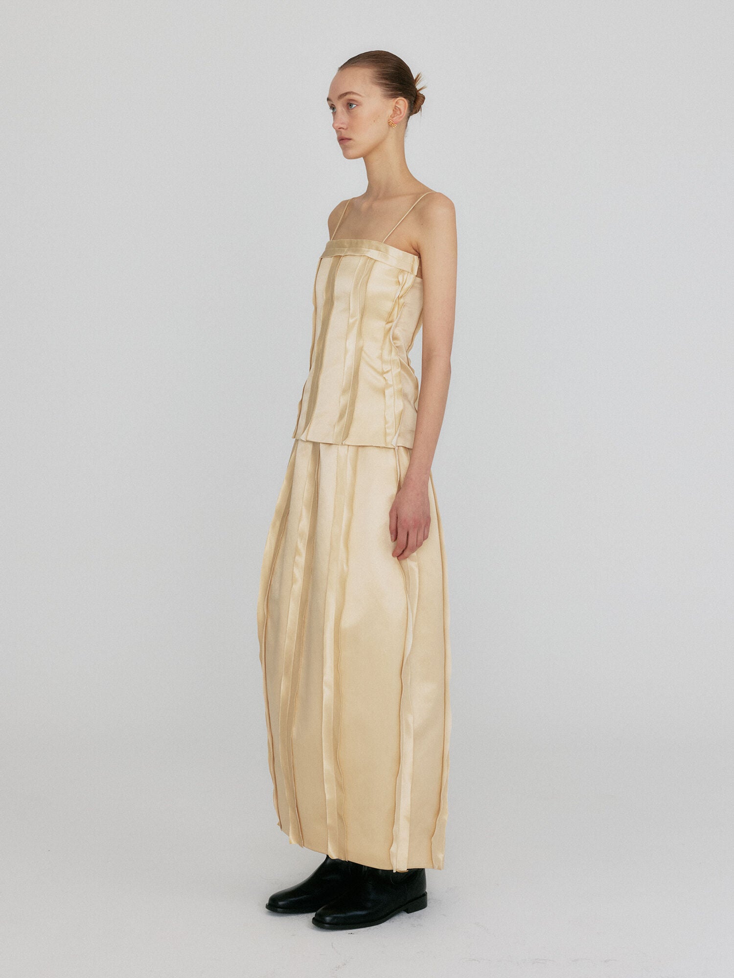 EENK ZENNY Fitted Sleeveless Top - Yellow