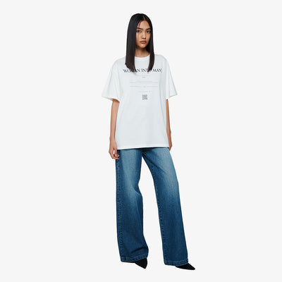 HIGH-WAIST LAYERED JEANS BLUE (F24DB7081BL)