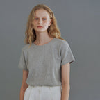URAGO Waffle half t-shirt_3colors
