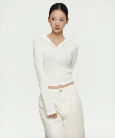 MUSINSA STANDARD WOMAN Hoodie Ivory