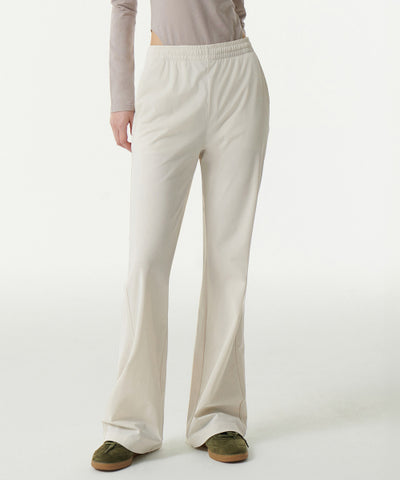 MUSINSA STANDARD WOMAN Women's Cooling Boot Cut Banding Pants [Cream]