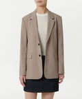 MUSINSA STANDARD WOMAN MUSINSA STANDARD WOMAN Women's Basic Blazer Light Beige