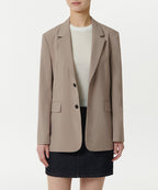 MUSINSA STANDARD WOMAN MUSINSA STANDARD WOMAN Women's Basic Blazer Light Beige