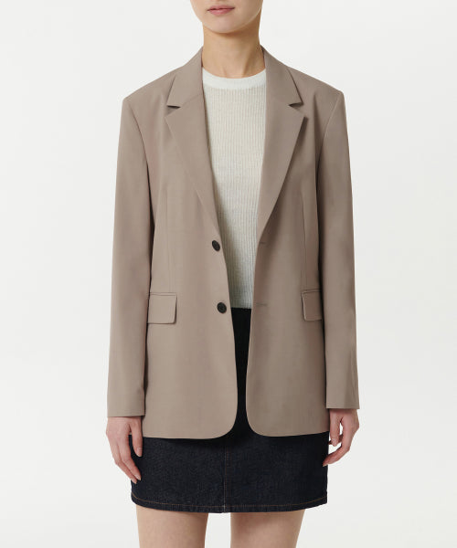 MUSINSA STANDARD WOMAN MUSINSA STANDARD WOMAN Women's Basic Blazer Light Beige
