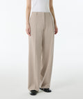 MUSINSA STANDARD WOMAN MUSINSA STANDARD WOMAN Slacks Waist Bandless Wide [Warm Sand]