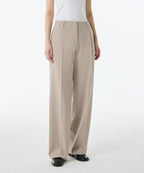 MUSINSA STANDARD WOMAN MUSINSA STANDARD WOMAN Slacks Waist Bandless Wide [Warm Sand]