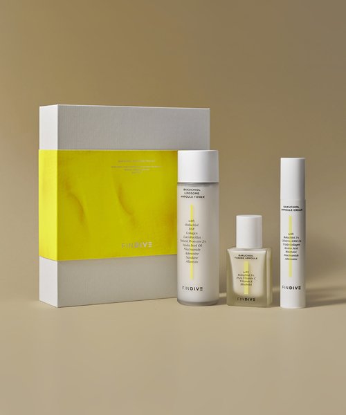 FINDIVE FINDIVE Bakuchiol Skin Care Trio Set