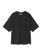 GLOWNY G COZY BOX TEE (CHARCOAL)