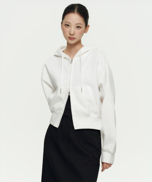 MUSINSA STANDARD WOMAN MUSINSA STANDARD WOMAN Hoodie Women's Volume Crop Zip-up