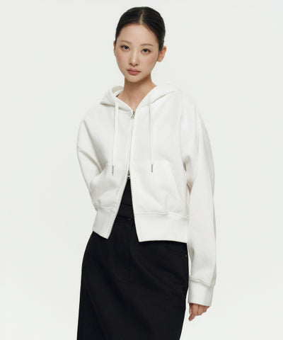 MUSINSA STANDARD WOMAN Hoodie Women's Volume Crop Zip-up