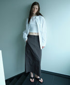 MUSINSA STANDARD WOMAN MUSINSA STANDARD WOMAN Cargo Maxi Skirt [Gunmetal]