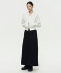 MUSINSA STANDARD WOMAN MUSINSA STANDARD WOMAN Women's CP Maxi Skirt [Black]
