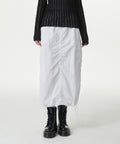 MUSINSA STANDARD WOMAN MUSINSA STANDARD WOMAN Nylon Parachute Skirt White