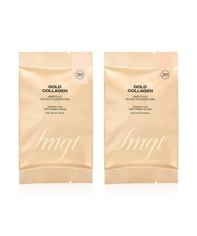 THE FACE SHOP Gold Collagen Ampoule Light Foundation Refill 15g