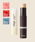 OBGE OBGE Natural Cover Foundation + Honey Butter Lip Balm Set