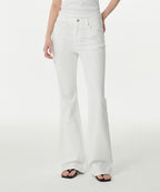 MUSINSA STANDARD WOMAN MUSINSA STANDARD WOMAN Women's Boot Cut Denim Pants (White)