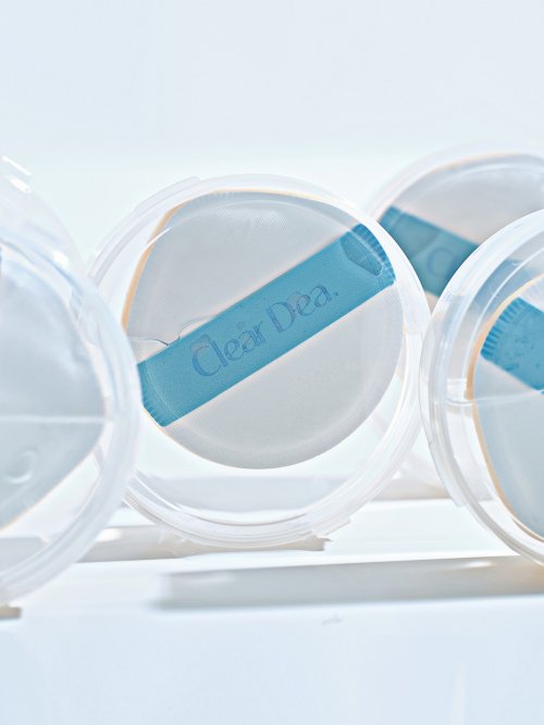 CLEARDEA CLEARDEA UP10TION Radiance Cushion Puff Set of 10