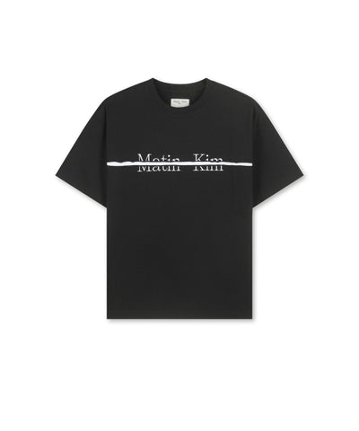 MATIN KIM T-Shirt Cutout Layered Top