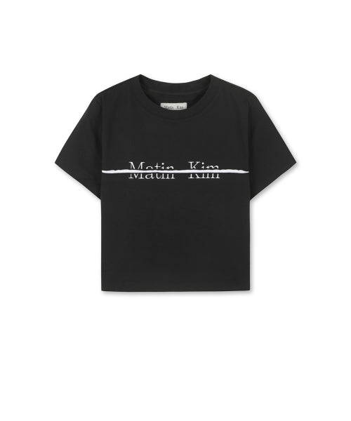 MATIN KIM MATIN KIM T-Shirt Cut Crop Top