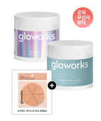 GLOWORKS 70 Philly Ampoule Pads + 60 Bamboo Shoot Cica Pads