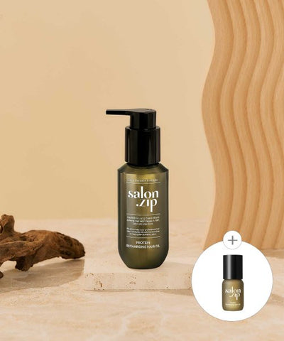 Salon Zip Protein Recharging Hair Oil 100ml (15ml of hair oil provided)